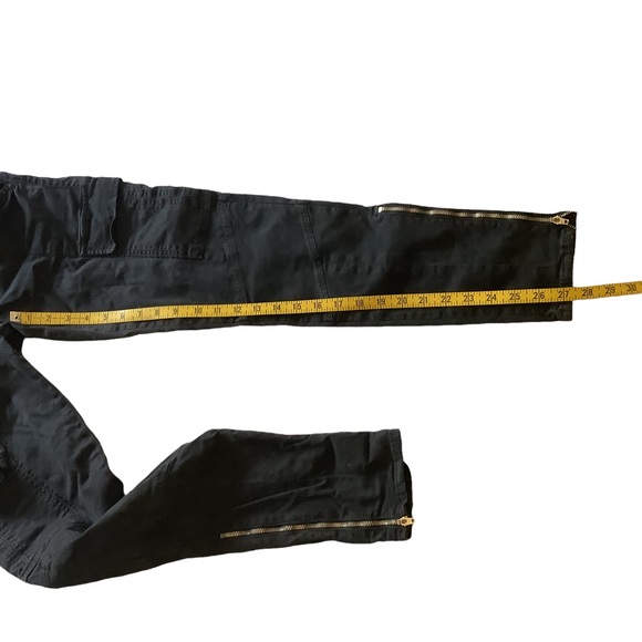 J BRAND Black Houlihan Low Rise Skinny Cargo Pants - Picture 8 of 9